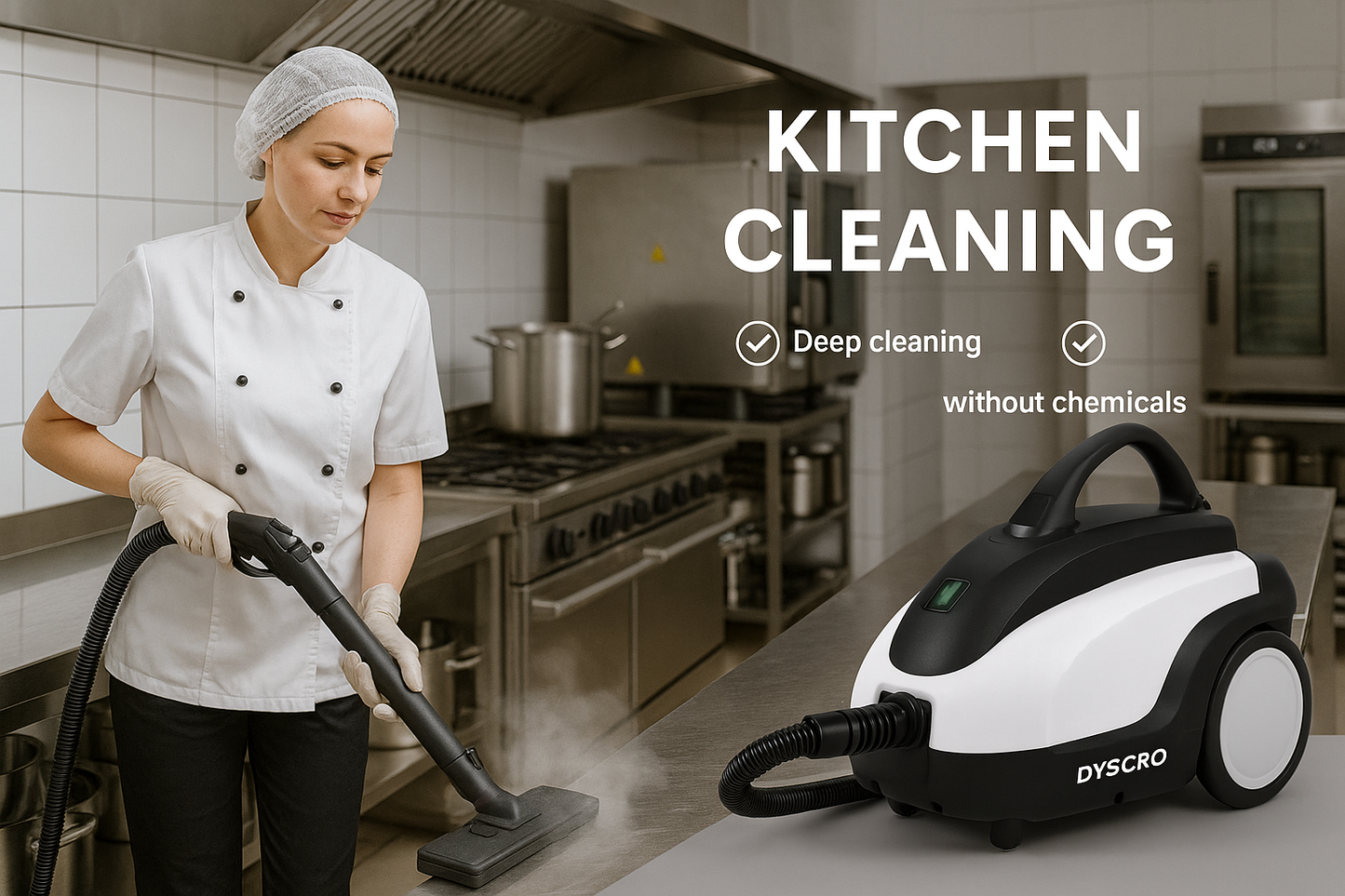 Portable Handheld Steam Cleaner VSC38C | 1200W, 480 ml Tank, 4-min Heat-Up